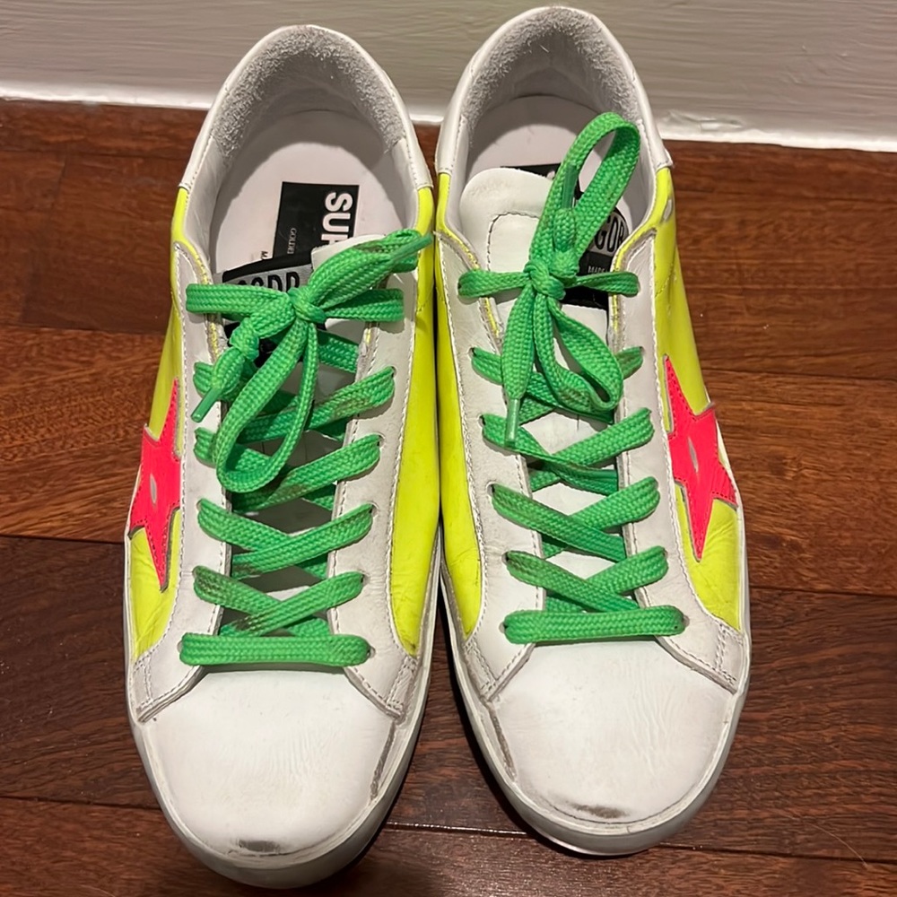 Limited Edition authentic Golden Goose Superstar sneakers. Only 250 made!